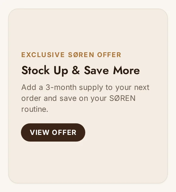 Exclusive offer card