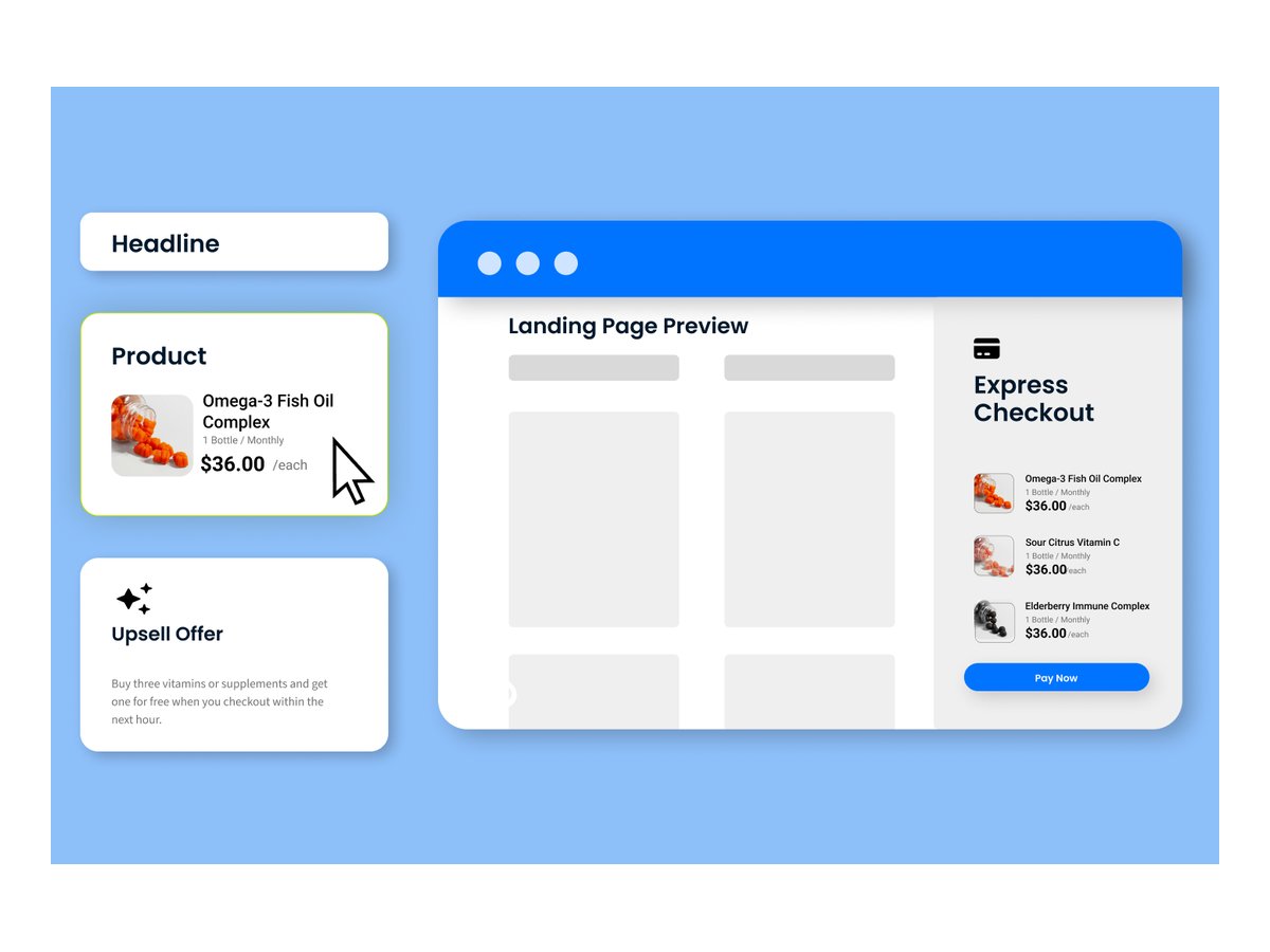 Sticky.io checkout builder